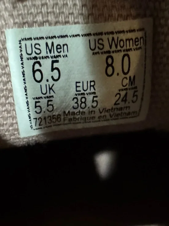 Vans Authentic Platform 2.0 Suede Polka Dot Sneakers - Light Pink & White Size 8 - Picture 2 of 14